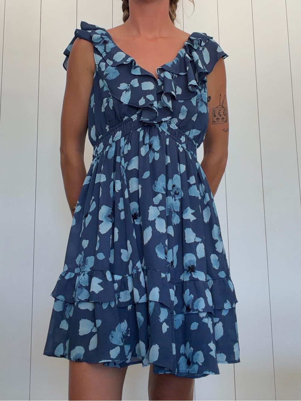 BLUE DRESS